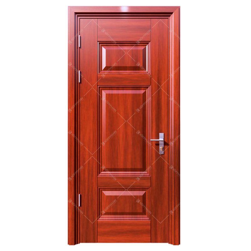 Cửa thép vân gỗ Koffmann 1 cánh tại Ninh Bình