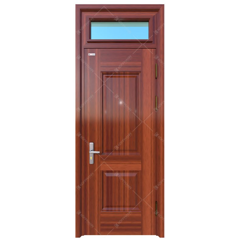 Cửa thép vân gỗ Koffmann 1 cánh tại NInh Bình
