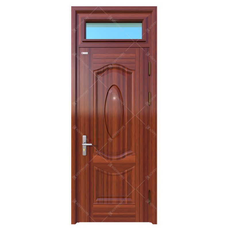 Cửa thép vân gỗ Koffmann 1 cánh tại Ninh BÌnh