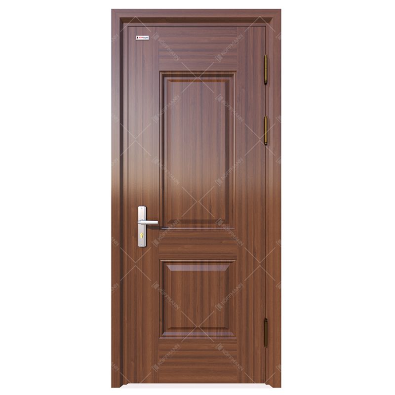 Cửa thép vân gỗ Koffmann 1 cánh tại NInh Bình