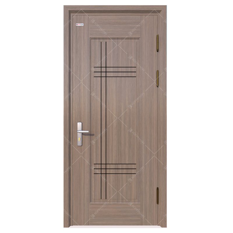 Cửa thép vân gỗ Koffmann 1 cánh tại Ninh BÌnh