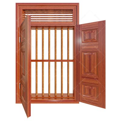 Cửa Sổ Thép Vân Gỗ KOFFMANN Ninh Bình