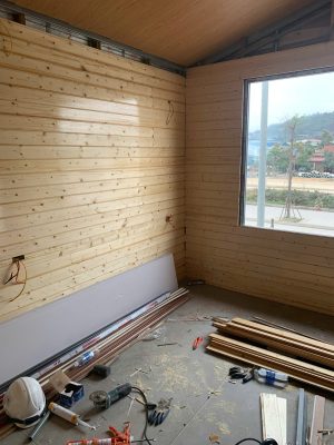 Thi công nội thất Nhà lắp ghép ở Ninh Bình